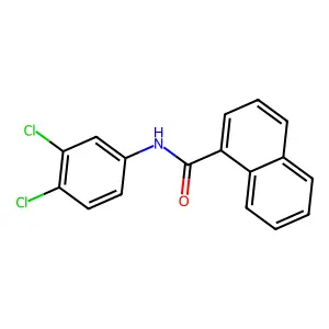 N-(3,4-Dichlorophenyl)-1-naphthamide structure