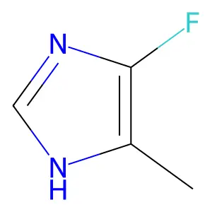 5-Fluoro-4-methyl-1H-imidazole structure
