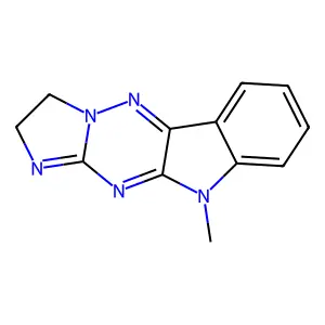 10-methyl-2,10-dihydro-3H-imidazo[1',2':2,3][1,2,4]triazino[ structure