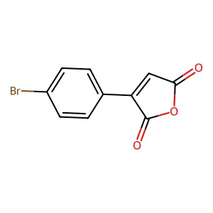 p-Bromophenyl maleic anhydride structure