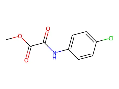 Methyl 2-(4-chloroanilino)-2-oxoacetate structure