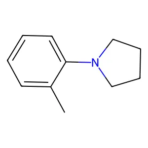 N-(2-Methylphenyl)pyrrolidine structure