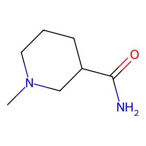 1-Methylpiperidine-3-carboxamide structure