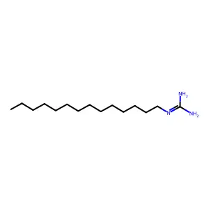 2-Tetradecylguanidine structure