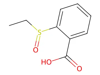 2-(Ethanesulfinyl)benzoic acid structure