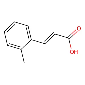 2-Methyl-cis-cinnamic acid structure