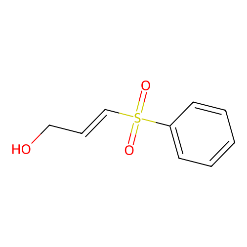 3-(Phenylsulfonyl)-2-propen-1-ol structure
