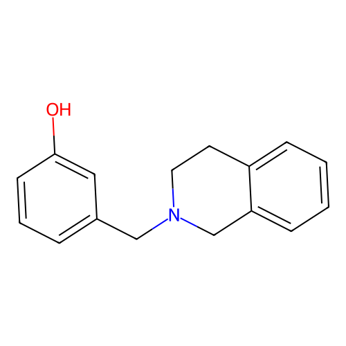 3-[(1,2,3,4-Tetrahydroisoquinolin-2-yl)methyl]phenol structure