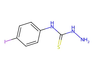 4-(4-Iodophenyl)-3-thiosemicarbazide structure