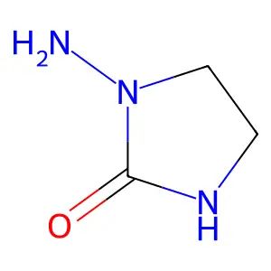 1-Aminoimidazolidin-2-one structure