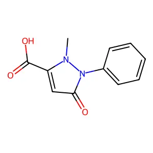 3-Carboxyantipyrine structure