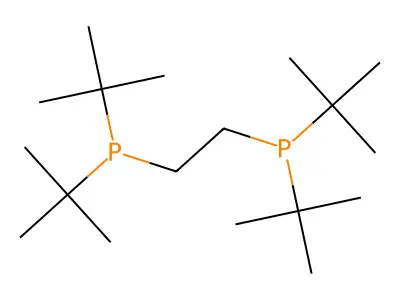 1,2-Bis(DI-tert-butylphosphino)ethane structure
