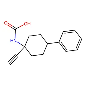 ethanesulfonic acid- 3-{[2-chloro-4-(4,6-diamino-2,2-dimethyl-1,3,5-triazin-1(2h)-yl)phenoxy]methyl}-n,n-diethylbenzamide(1:1) structure