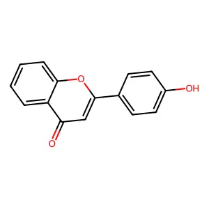 4'-羟基黄酮 structure