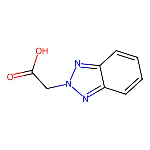 2H-1,2,3-Benzotriazol-2-Ylacetic Acid structure