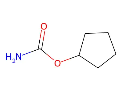 Cyclopentyl carbamate structure