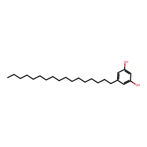 5-Heptadecylresorcinol structure
