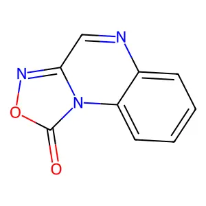 1H-[1,2,4]噁二唑并[4,3-a]喹喔啉-1-酮 structure