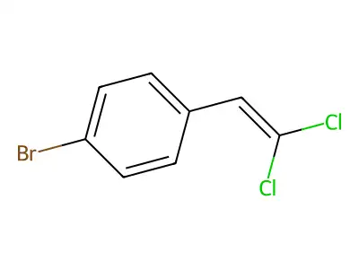 1-Bromo-4-(2,2-dichloroethenyl)benzene structure