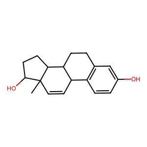 11-Dehydro-3,17alpha-estradiol structure