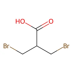 3-溴-2-(溴甲基)丙酸 structure
