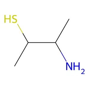 3-Amino-2-butanethiol structure