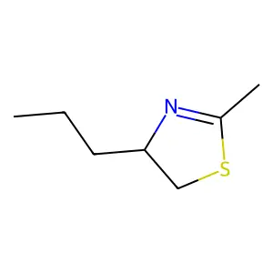 2-Methyl-4-propyl-4,5-dihydro-thiazole structure