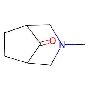 3-Methyl-3-azabicyclo(3.2.1)octan-8-one structure