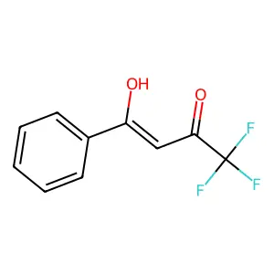 (Z)-1,1,1-trifluoro-4-hydroxy-4-phenylbut-3-en-2-one structure