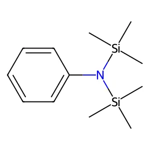 Silanamine, 1,1,1-trimethyl-N-phenyl-N-(trimethylsilyl)- structure