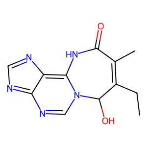 8-Ethyl-7-hydroxy-9-methyl-7,11-dihydro-[1,3]diazepino[2,1-f]purin-10-one structure