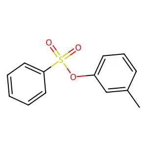 3-Methylphenyl benzenesulfonate structure