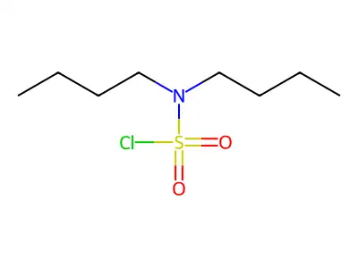 N,N-dibutylsulfamoyl chloride structure
