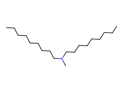 N-methyl-N-nonylnonan-1-amine structure