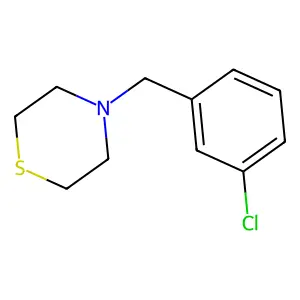 4-(3-Chlorobenzyl)thiomorpholine structure