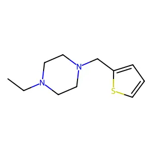 Piperazine, 1-ethyl-4-(2-thienylmethyl)-(9CI) structure