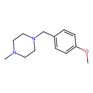 1-(4-Methoxybenzyl)-4-methylpiperazine structure