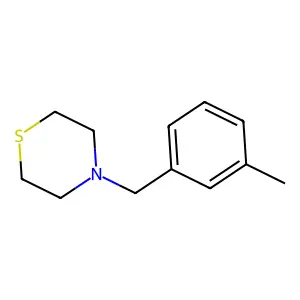 4-(3-Methylbenzyl)thiomorpholine structure