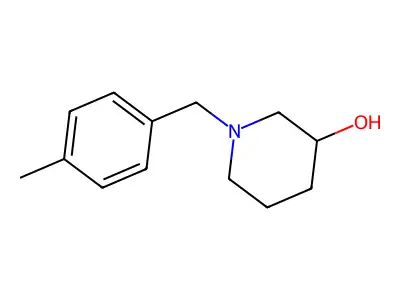 1-(4-Methylbenzyl)piperidin-3-ol structure