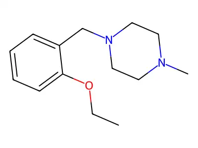 1-(2-Ethoxybenzyl)-4-methylpiperazine structure