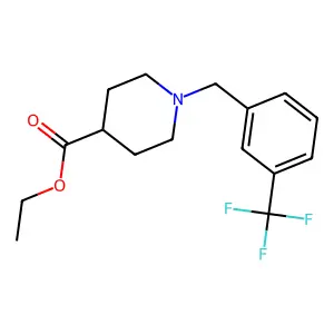 Ethyl 1-(3-Trifluoromethyl-benzyl)-piperidine-4-carboxylate structure