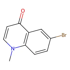 6-Bromo-1-methylquinolin-4(1H)-one structure