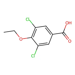 3,5-Dichloro-4-ethoxybenzoic acid structure
