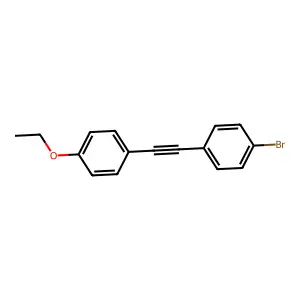 1-Bromo-4-((4-ethoxyphenyl)ethynyl)benzene structure