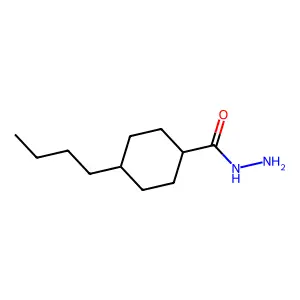 4-Butylcyclohexane-1-carbohydrazide structure