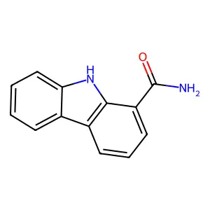 9H-carbazole-1-carboxamide structure