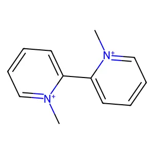 2,2'-Bipyridinium, 1,1'-dimethyl- structure