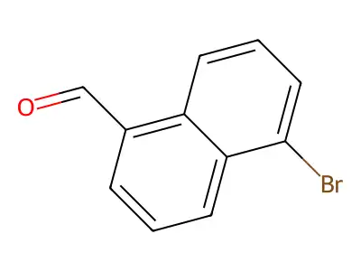 5-Bromo-1-naphthaldehyde structure