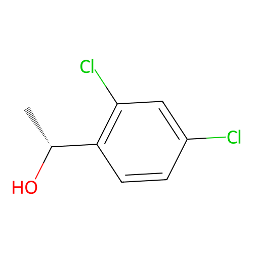(1R)-1-(2,4-dichlorophenyl)ethan-1-ol structure