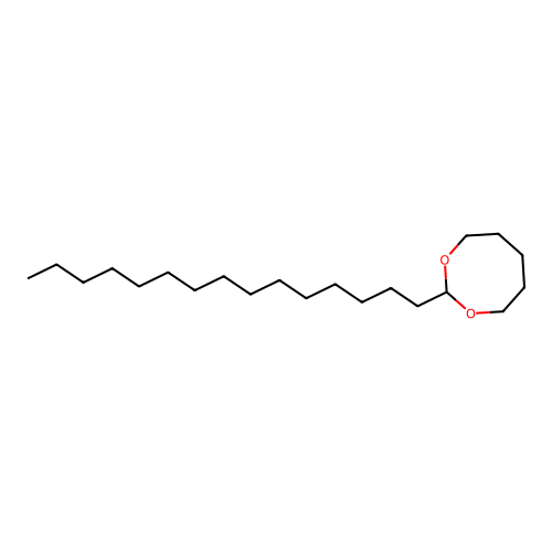 1,3-Dioxocane, 2-pentadecyl- structure